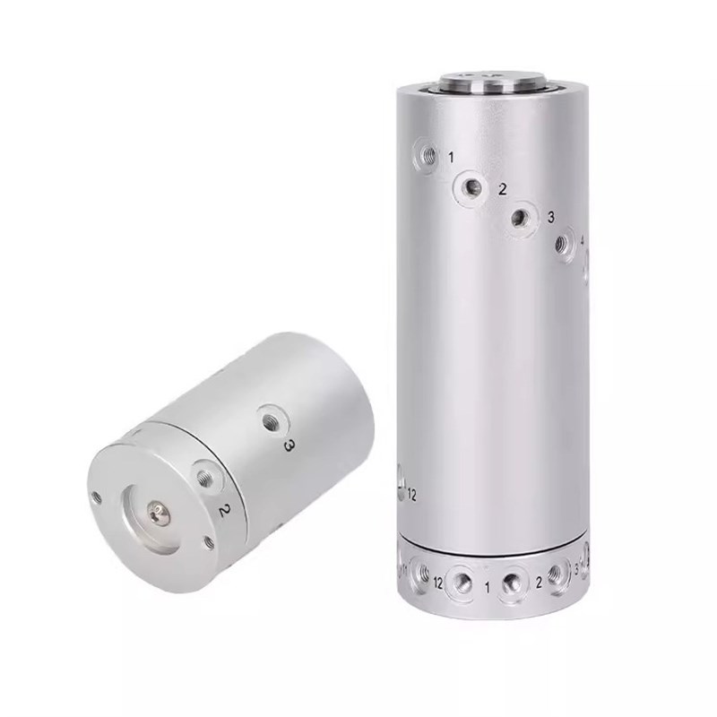 SMC型低回转高速气动无限旋转滑环接头MQR/F/1/2/4/8/12/16-M5-J