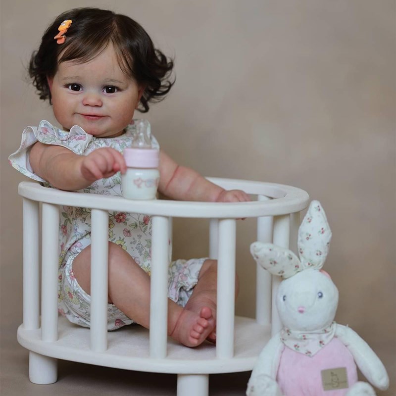 60厘米仿真女童娃娃Maddie 可爱宝宝 跨境电商货源