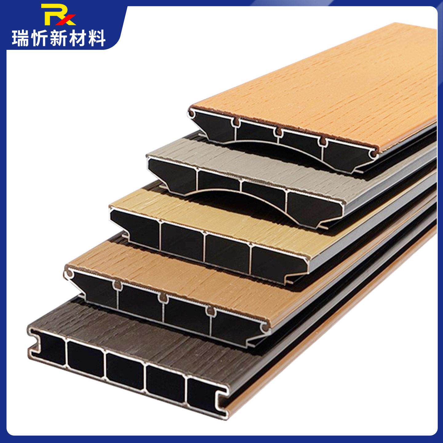 别墅专用户外端铝合金地板 门前庭院花园游泳池边铺装铝塑地板