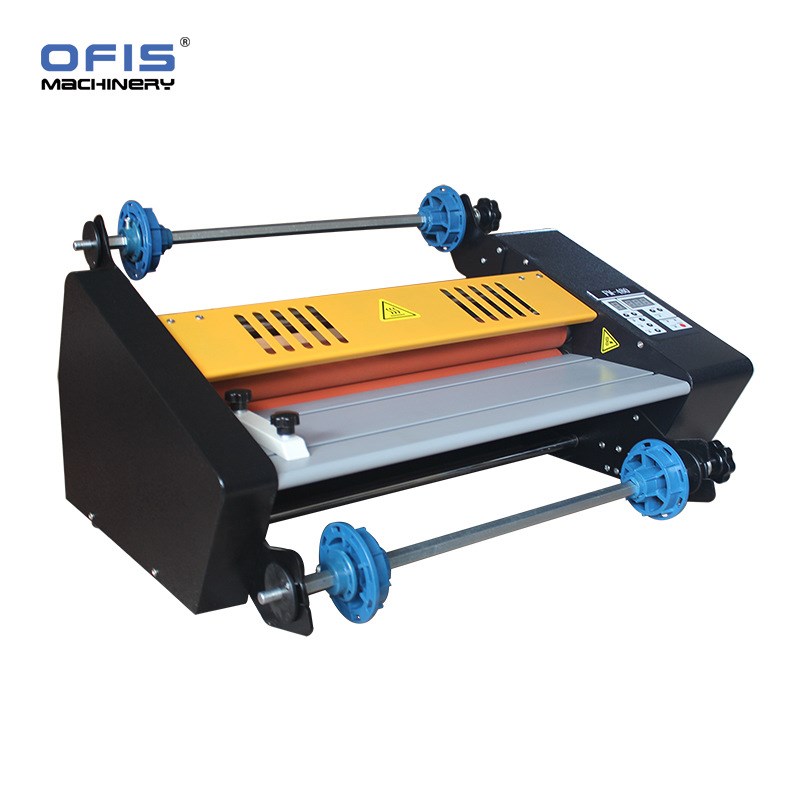 FM480小型电动覆膜机电子控温过塑复膜机冷热裱单双面加热模式