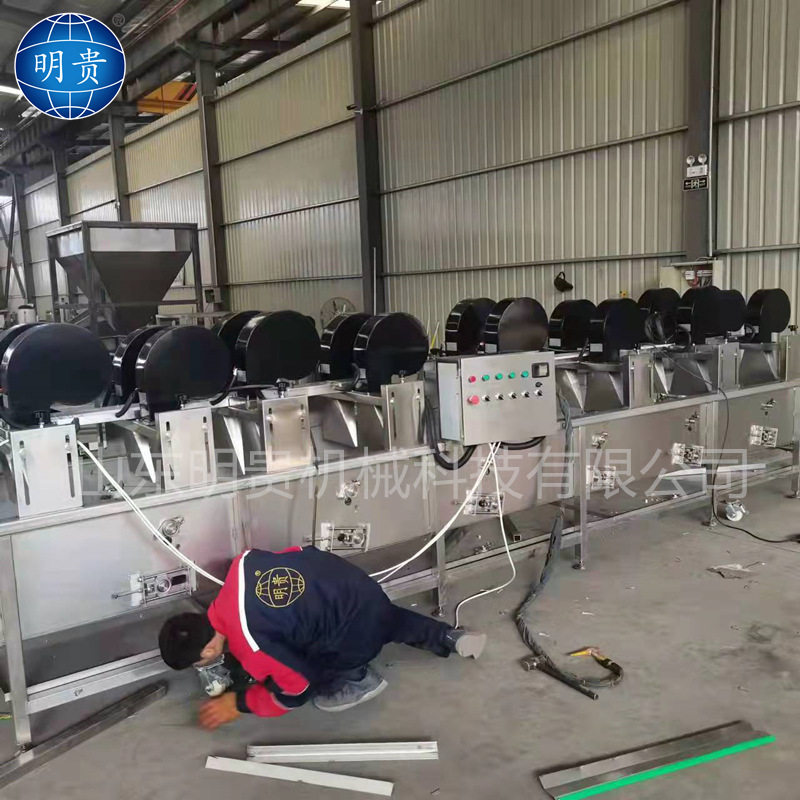 果蔬清洗风干机 网带式快速脱水设备 香肠火腿片翻转风干线