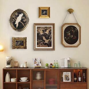 《瑞》鹤法壁CNY式中古书风仙鹤国风装饰画房客厅餐厅斗柜墙面饰