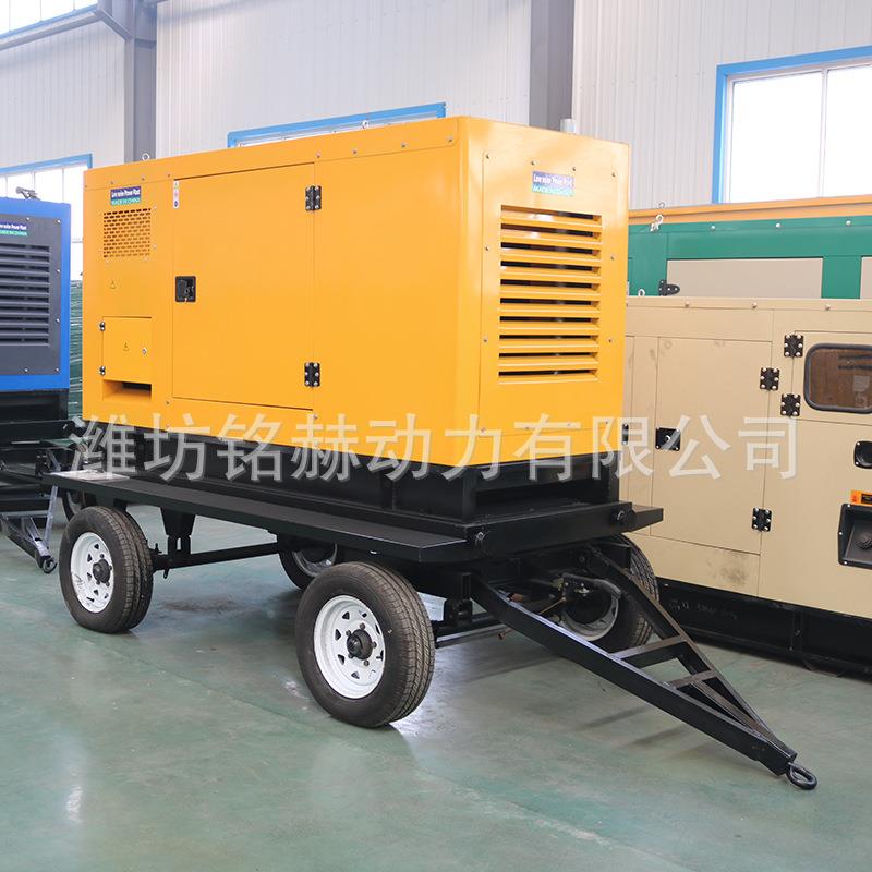 康明斯系列00应300400KW2静音型柴油发电机组急发电400KW静移配动