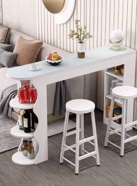 新款吧台柜家用客厅沙发隔断现断代简PEB约吧台桌家用隔玄关柜