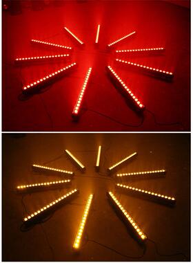 户外染色投l光灯YN-B18-418颗1W全彩led长条洗g墙灯0bariht婚庆舞