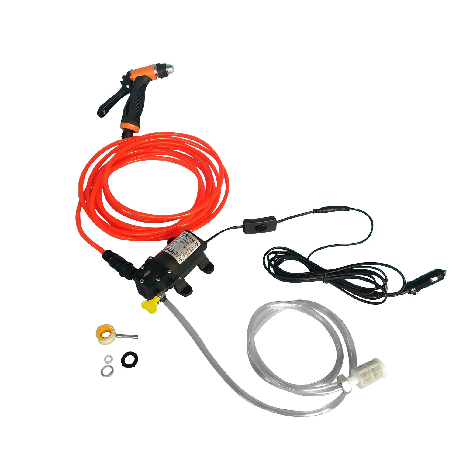 12V80W车载洗车器电源开关
