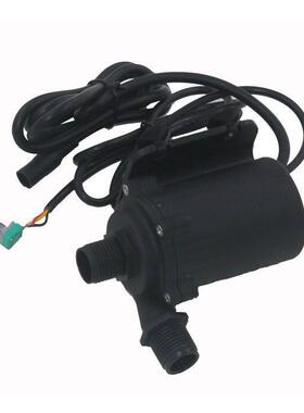 26644V小型刷耐高温抽泵水可调速太阳能管抽道增压泵直流无假山水