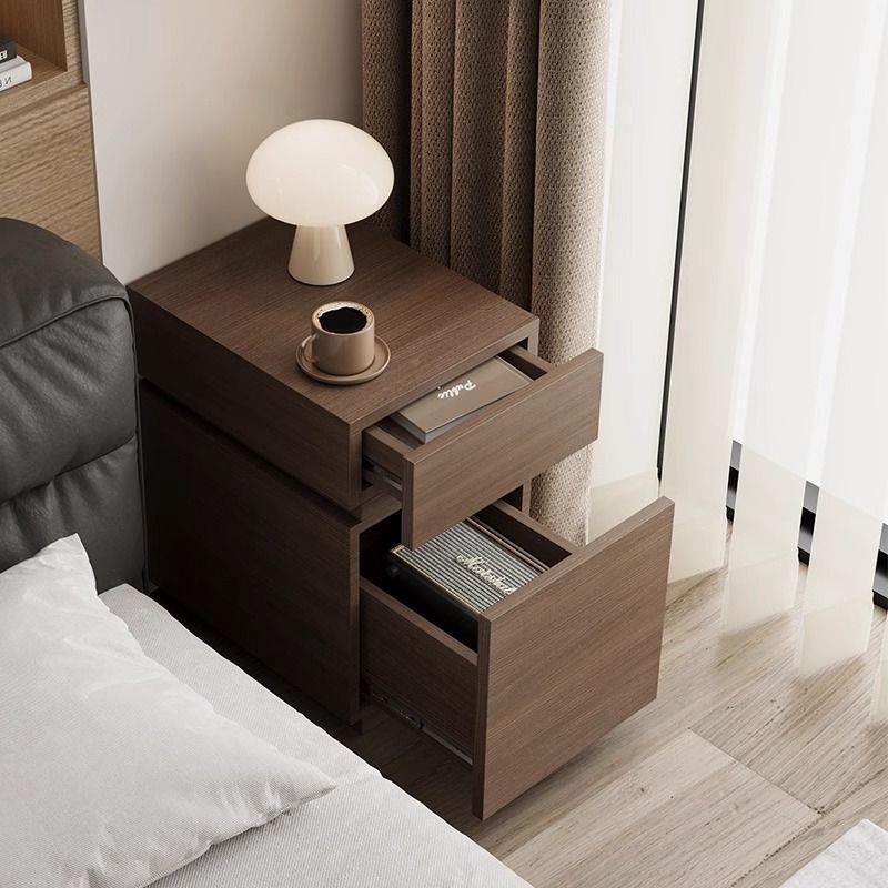 床头柜现收夹代简约户型极窄床边柜意式极简583超窄迷你小缝纳柜