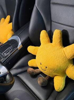 汽车腰靠腰靠腰垫枕车用可爱靠背靠枕车内座椅托车载坐XDU垫护腰