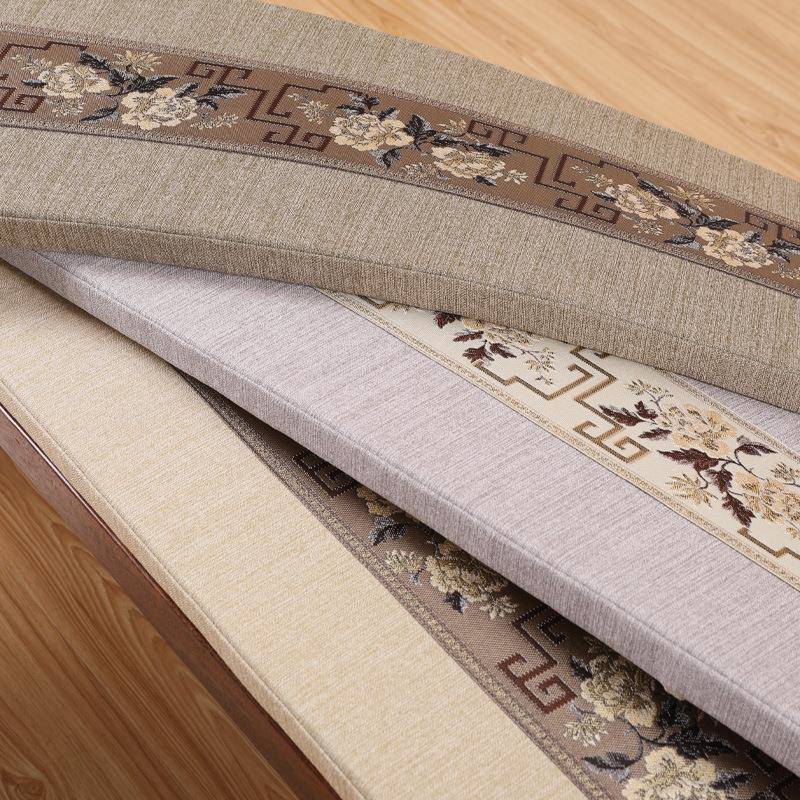 GZ6M中长条坐垫凳茶长板凳子垫室秋冬加厚大椅垫27实木椅垫海式绵