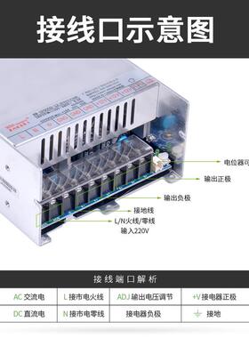 功PC能6F机00W电源12V转220V一体电源12V5WM-SP6003A大功率开关电