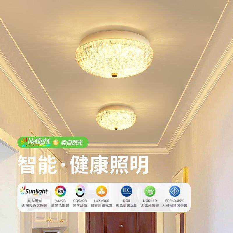 晶鹅卵石428阳台灯道吊顶过灯走灯楼梯衣帽间入户玄关冰吸顶灯廊