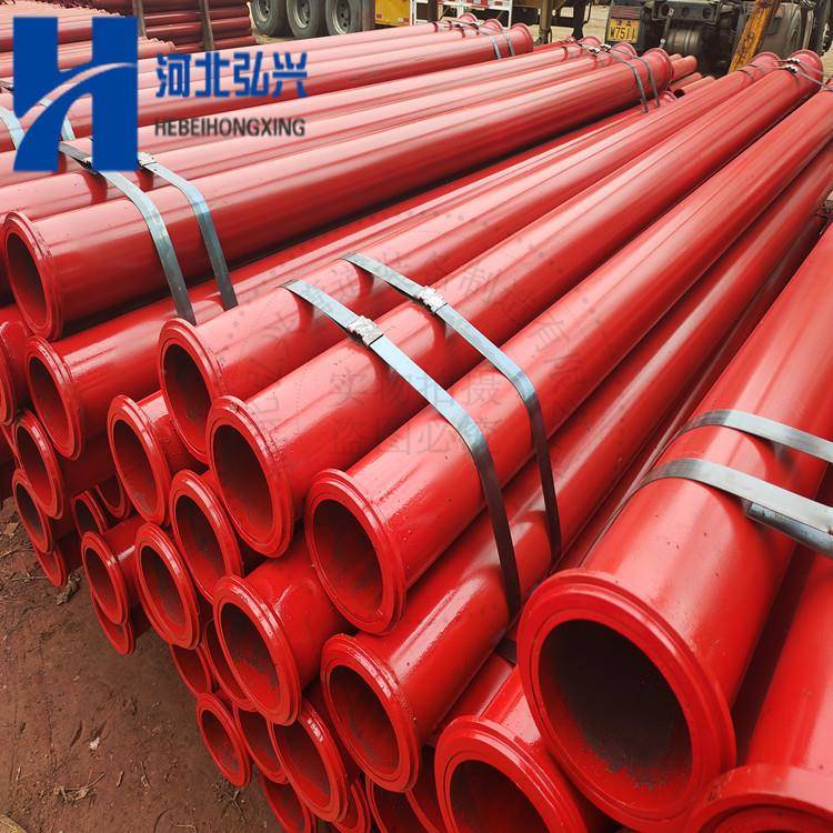 大象子母714扣法兰泵管DN15*30兰0泵02法盘耐磨管喷漆地泵管