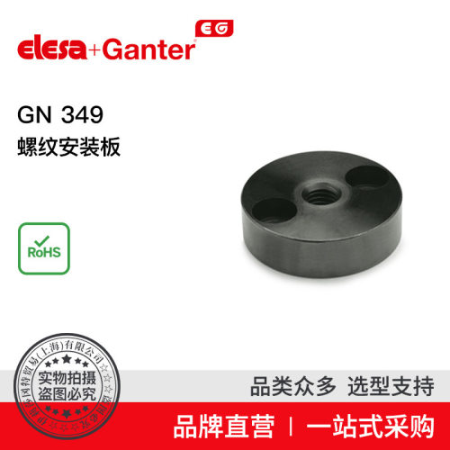 Elesa Ganter伊莉莎冈特 GN 349 螺纹安装板