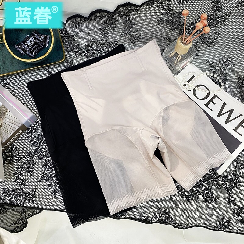 2025春夏新款收腹裤女高腰塑腰提臀内裤性感奢华3分束腰修身短裤