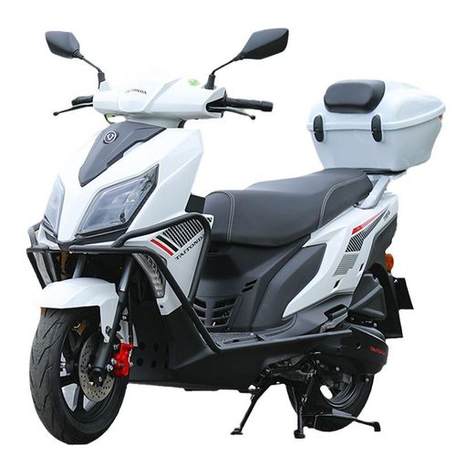 新款台田125cc网红款UY3代国四电喷踏板摩托车全国可上牌省油踏板