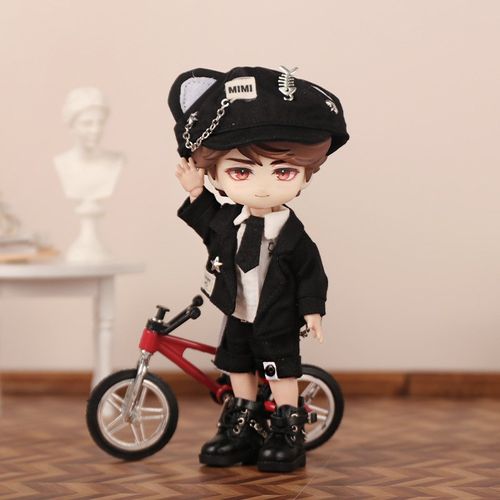 ob11娃衣猫咪绅士套装12分素体可穿BJD娃娃配饰GSC现货可