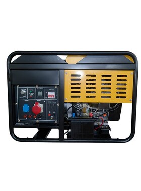 双缸V型四冲程直喷式10kw开架机组288动力风冷柴油发电机厂家直供