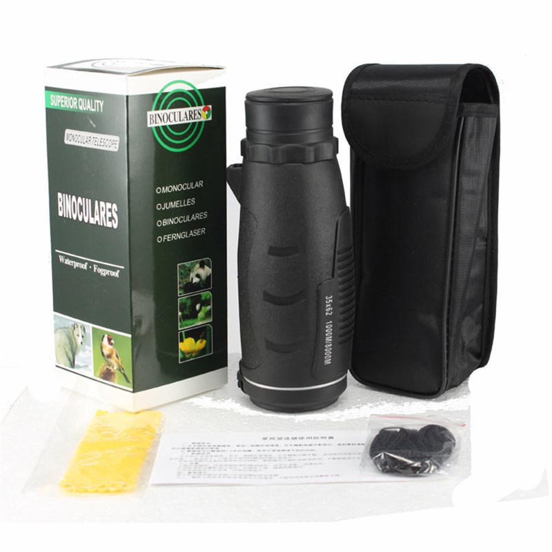 单筒高倍望远镜手机拍照高清便携35*62微光夜视儿童望远镜演唱会