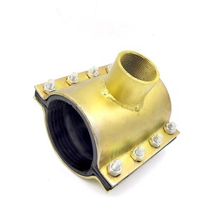 铸铁管PEPPR管抢修接哈夫节抱箍夹板快速接头补漏卡子增接口25