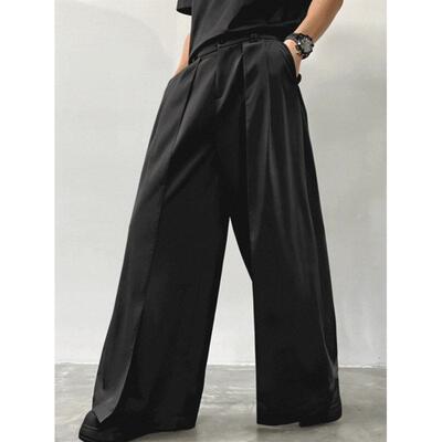 U 93889 Guochao Functional Loose Mens Robe 机能风士道袍