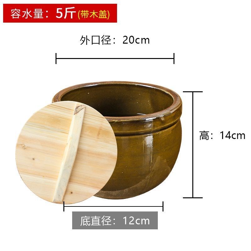 酒酿容器米酒罐带盖醪糟坛子甜酒土陶老式酿酒家用陶瓷米酒发酵缸