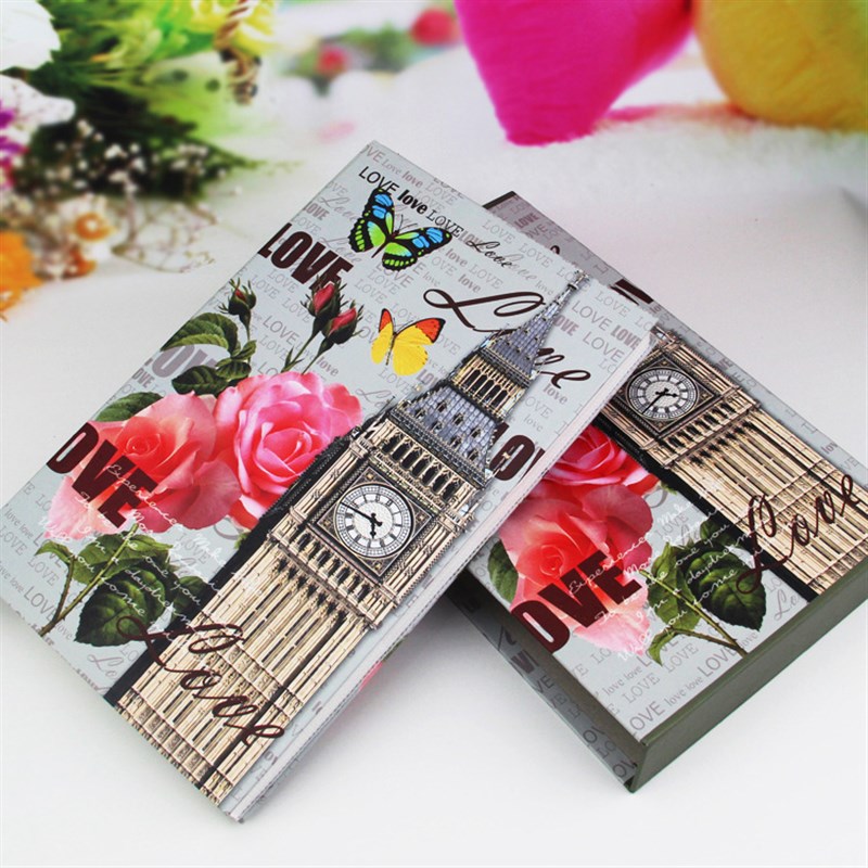 6寸300张 盒装相册 插页 插袋 活页 5寸过塑可放 50张内页