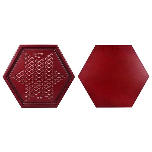 御圣跳棋玻璃珠大号儿童小学生成人跳跳棋木质宫廷跳棋大棋盘益智