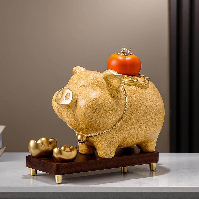 771诸事博大吉大号金猪家存钱品罐创意居客厅古架装饰酒柜电视柜,家居饰品,装饰摆件,淘宝优惠券,粉丝福利购,淘宝优惠卷