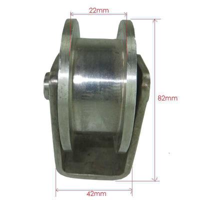 大轨道轮子门万轮铸铁定向滑轮直门线铁艺铸铝门向平移大22门垒德