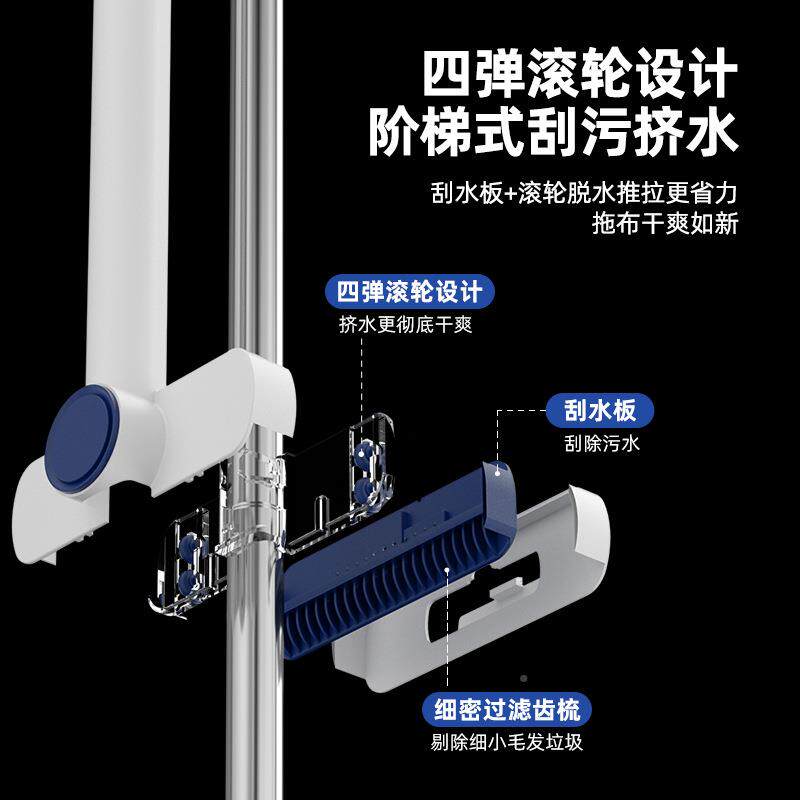 拖把家用一拖干净湿两用2平25新款128拖地板拖免0手洗拖布