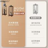 新中盆式 53物摆放架阳台 实木盆架室内架子客厅落花地式 景植29