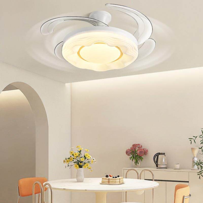 光全现简约客厅主吊灯餐厅风扇灯奶油风儿804童房代卧室灯谱吸顶