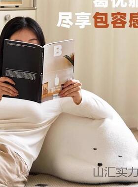 网OHO红趴熊休闲单人儿童发卧室可爱北厅极熊客趴懒人沙沙发摆件