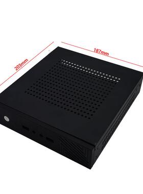 迷你机箱IXT工控电脑外壳娱乐公微KWI型台式电脑HTPC机办箱金钣机