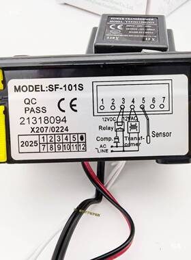 SF-101S中山尚方SF-101S控雪柜0a冰3箱冰柜冷藏柜电子数字显温温