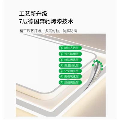 LED11874平板吸现简约风灯具时尚百搭客厅灯市场灯顶低代价直供