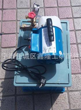 D2SY5733电动打压压泵暖气管水管试机清0水试压泵2公斤