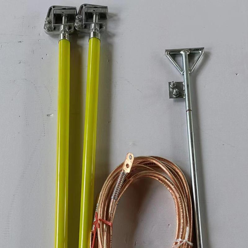 路平口接地线高接压地线携带短接811地线线夹电力高压接地线接地