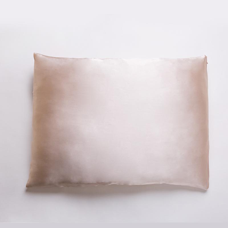 枕芯套19姆米双面抱枕套简格透调风真丝舒适气桑丝绸枕HJ0021约套