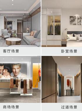 D59d2025年新O款窄边灯le嵌入式防眩筒AXZ家用无主灯客厅照明射