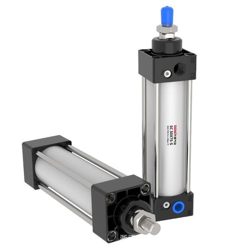 亚德客型SC标准气缸铝合金32-200大推力小型气缸气动薄型跨境