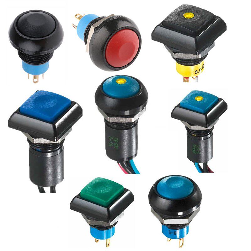 APEM按键开关IP67防水按钮现货IPR3SAD2GLM