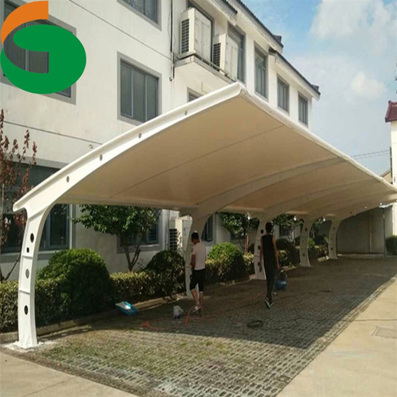 膜结构停车棚户外膜结构遮阳棚遮雨棚户外活动全国服务