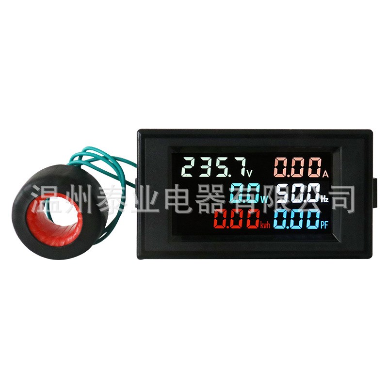 D69-2058交流数显电压电流功率频率因数多功能式智能仪表电量显示