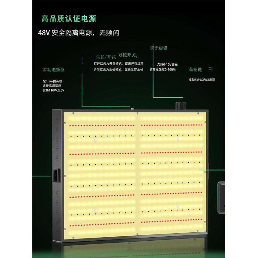 全光谱100W200W300W Led植物生长灯帐篷温室花瓜水果蔬菜填充灯