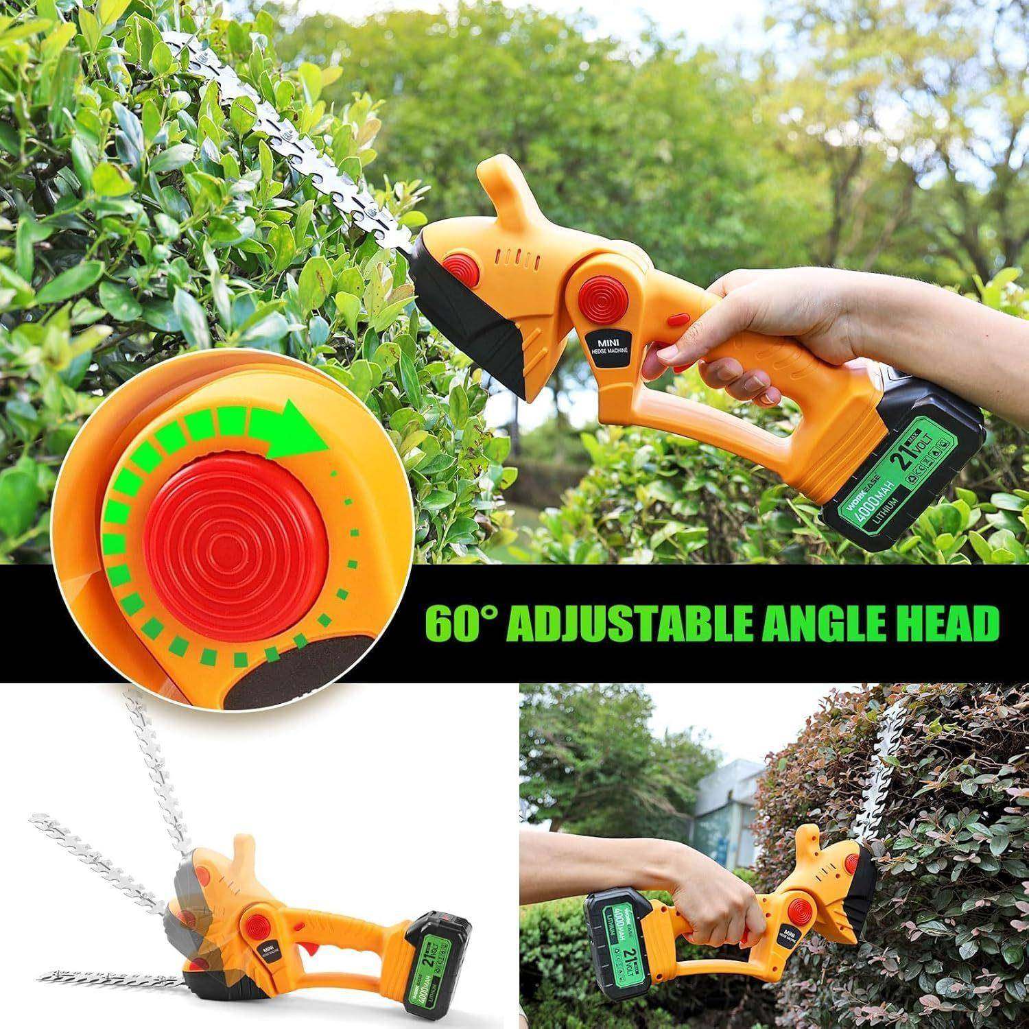 贝洛特绿篱机便锂电手持篱电剪SCK多携功能小型修剪机动修笆枝剪