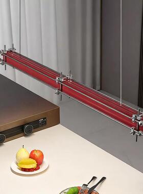 红色光轴计设师款餐面厅吊灯包店吧台书房长款前SHV台一字公室灯