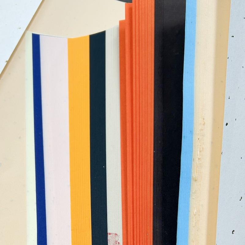 四法尺彩色书画宣纸金国画书洒宣纸毛NON边字书纸五色烫金绘画写