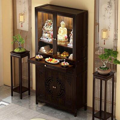 新式案供桌家用爷香案佛DPZ台神台柜供奉神龛玄关台条中堂贡中桌